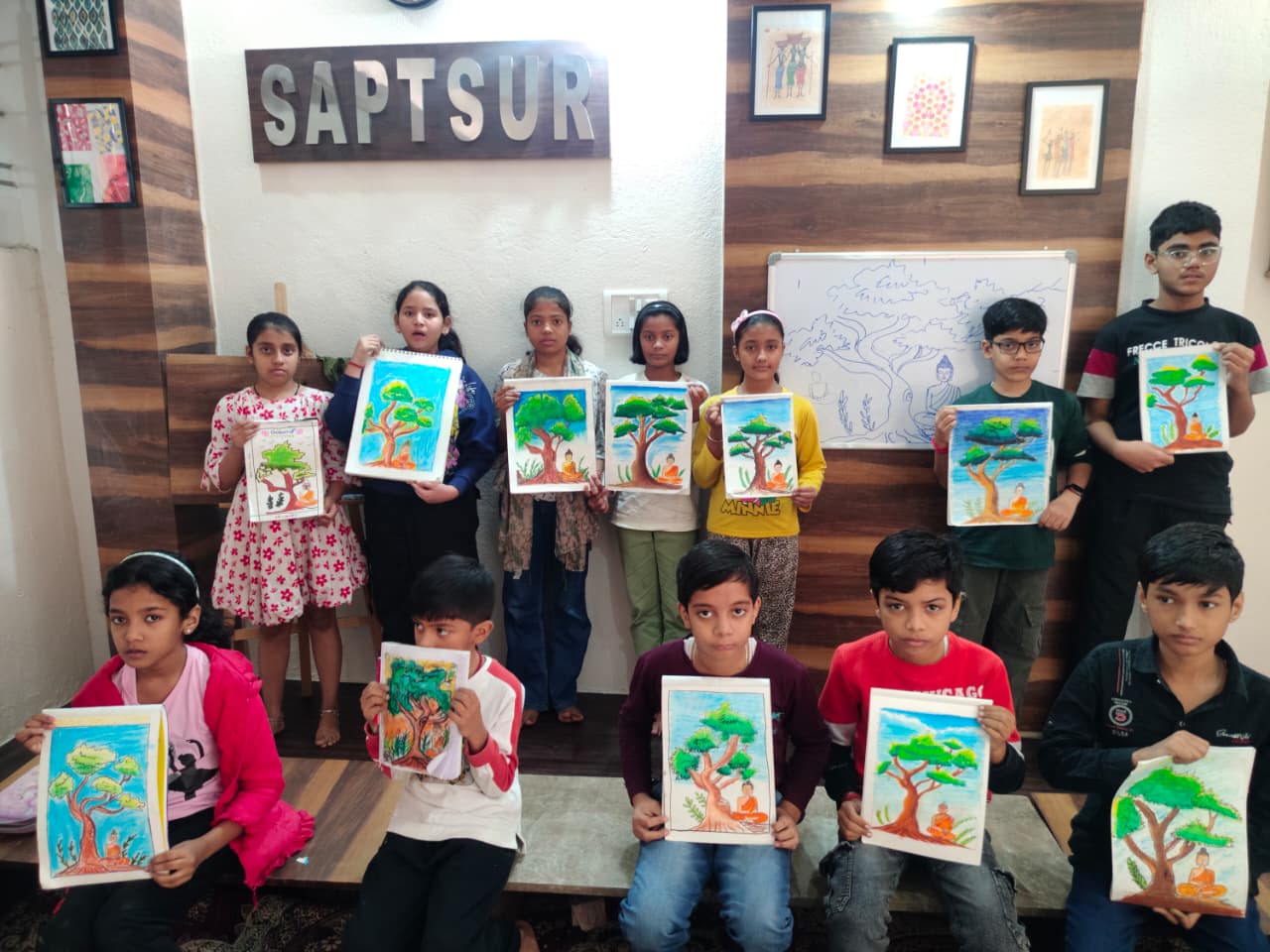 buddha sketching class a 091125